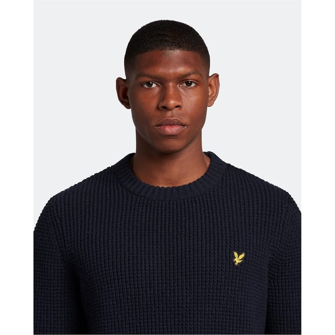 Stitch Crew Neck Regular Fit Sweater