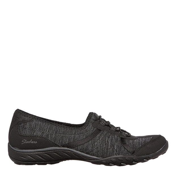 Skechers Womens Breathe Easy Trainers Size 4 in Black