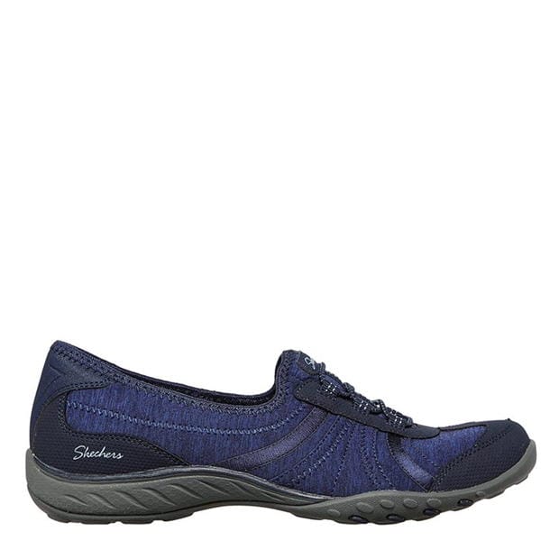 Skechers Womens Breathe Easy Trainers Size 4 in Blue