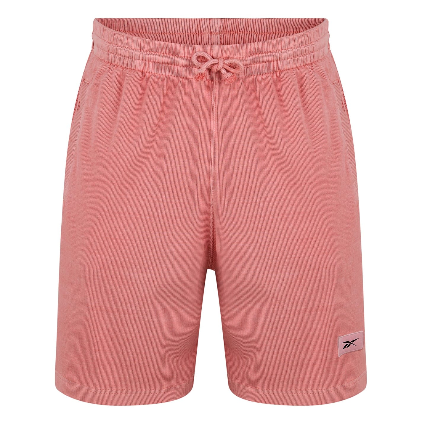 Reebok Mens Natural Dye Fleece Shorts in Pink