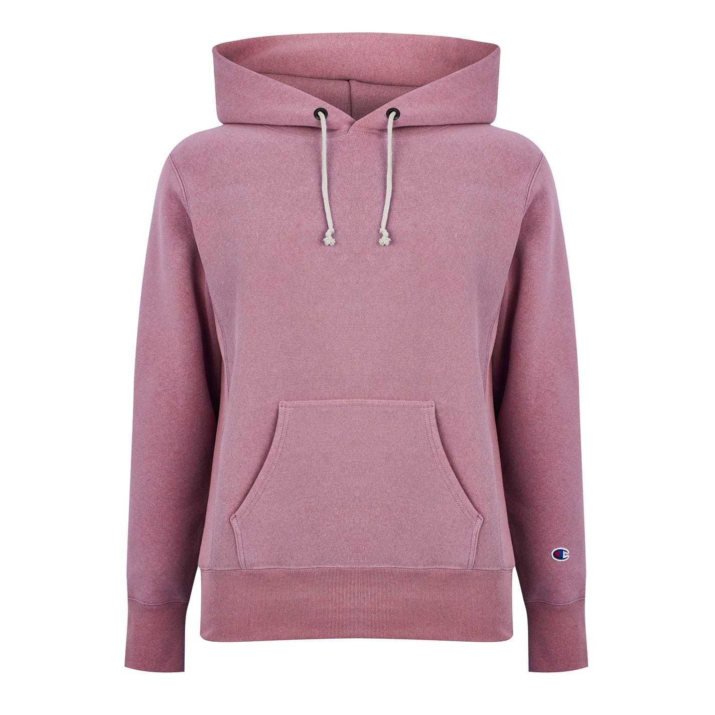 Pink Champion Mens Reverse Weave Hooded Sweatshirt Get The Label