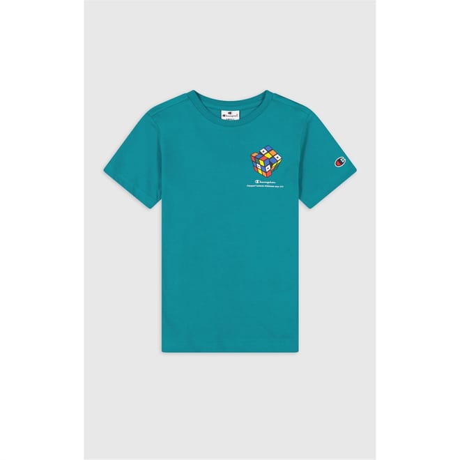 Graphic Print Crew T-Shirt Juniors