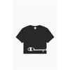 Cropped Crew Neck Regular Fit T-Shirt