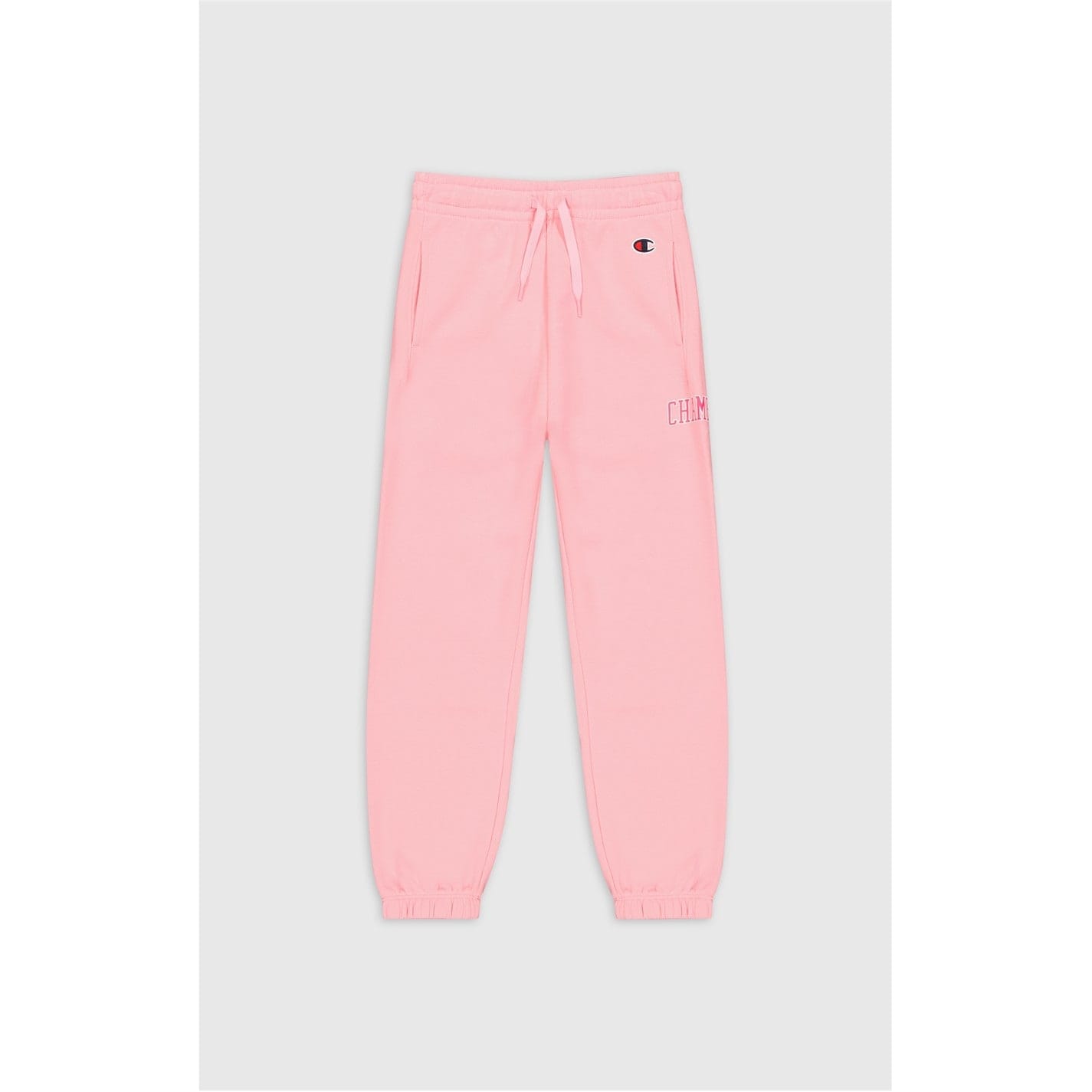 Pink Champion Elastic Joggers Get The Label