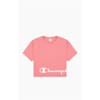 Cropped Crew Neck Regular Fit T-Shirt