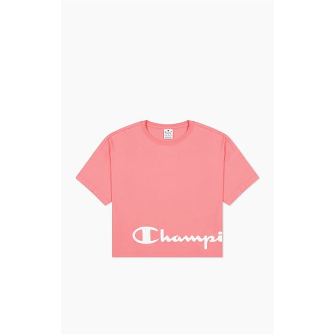 Cropped Crew Neck Regular Fit T-Shirt