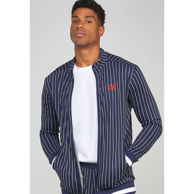 Pins Athletic Mock Neck Long Sleeve Top