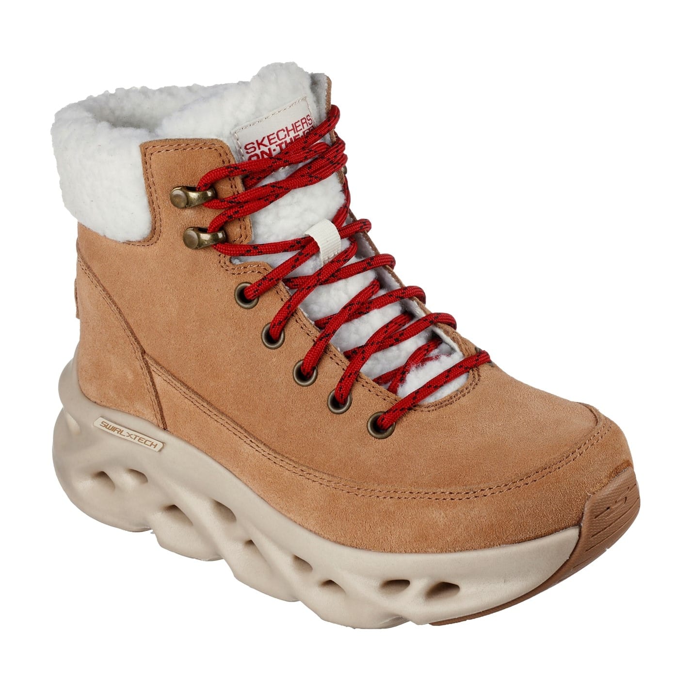 Brown Skechers Winter Walking Boots Get The Label