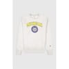 Crew Neck Regular Fit Lettering Sweatshirt