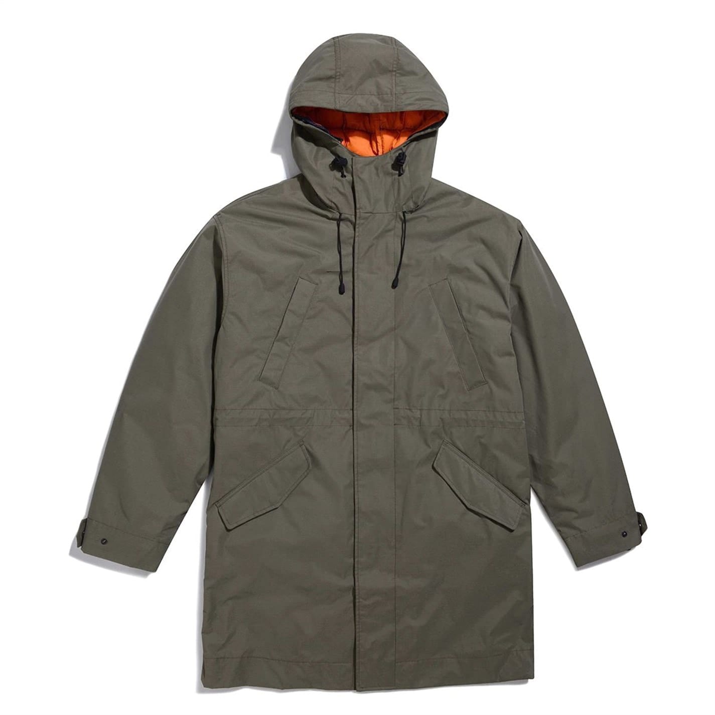 Green Farah Parka Jacket Get The Label