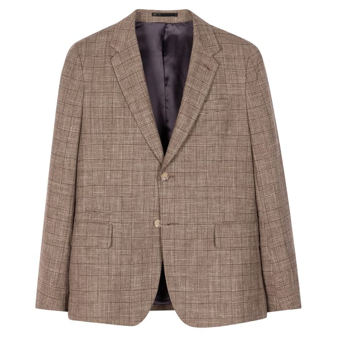 Paul Long Notched Neck Suit Jacket