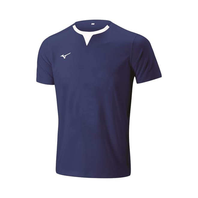 Junior Notched Neck Regular Fit Athletic Shirt