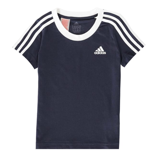 Girls 3 Stripe T-Shirt
