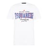 College Print Cotton T-Shirt