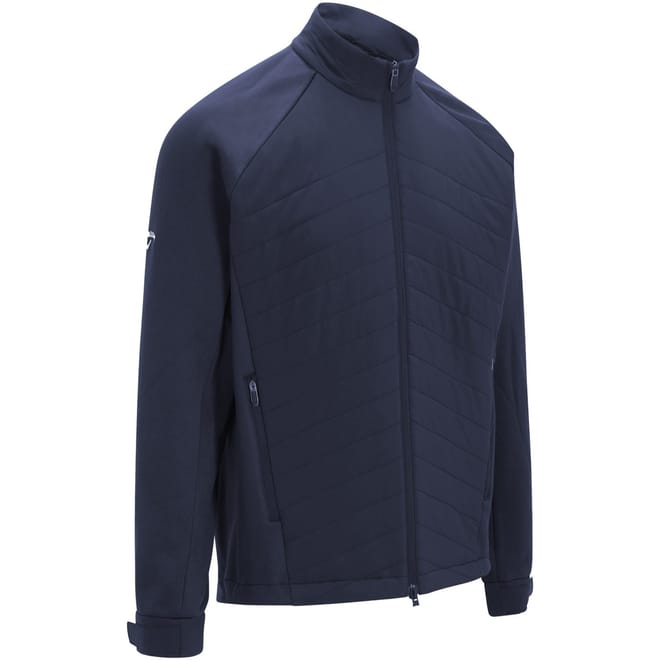 Full-Zip Mock Neck Golf Jacket