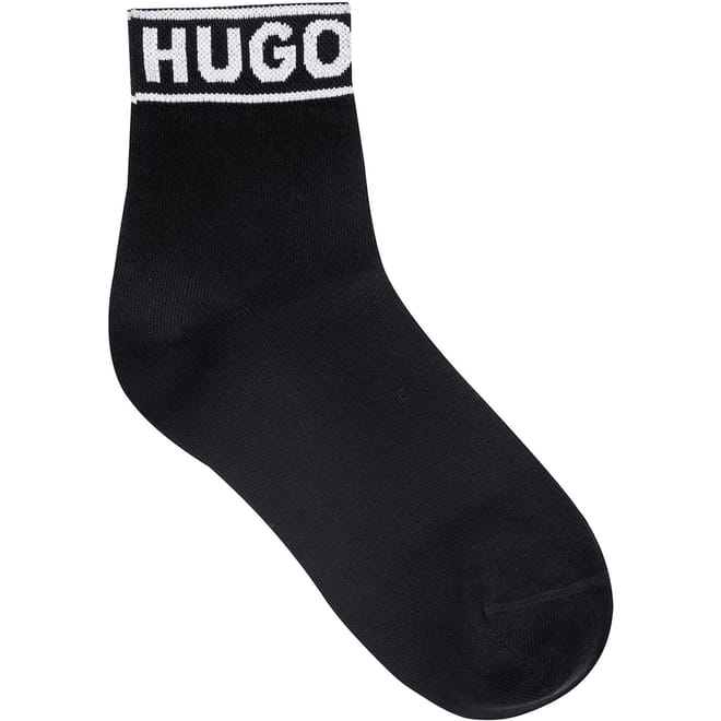 2 Pack Logo Quarter Socks