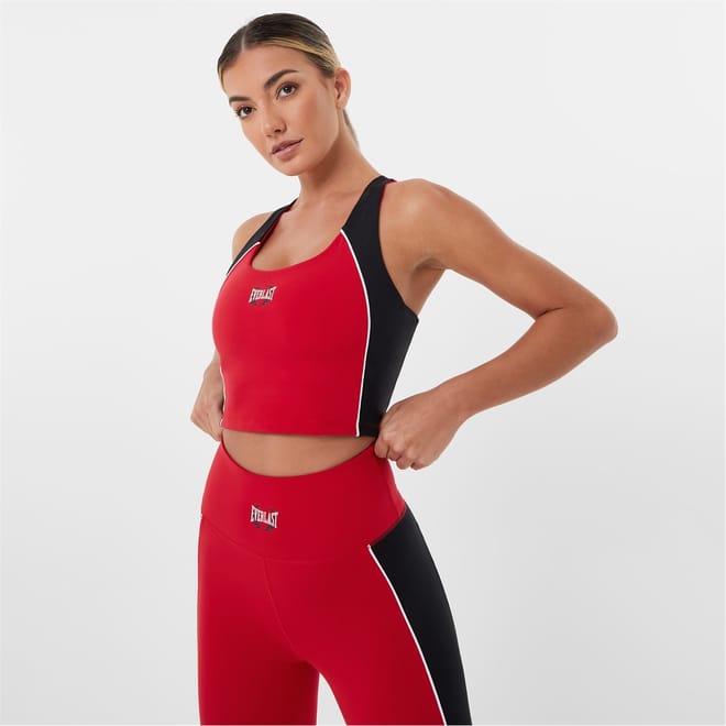 Longline Panel Sports Bra