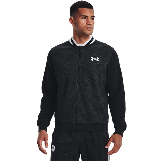 Men's UA Essential Heritage Full Zip Fleece Top