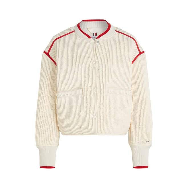 Quilted Padded Short Bomber Jacket