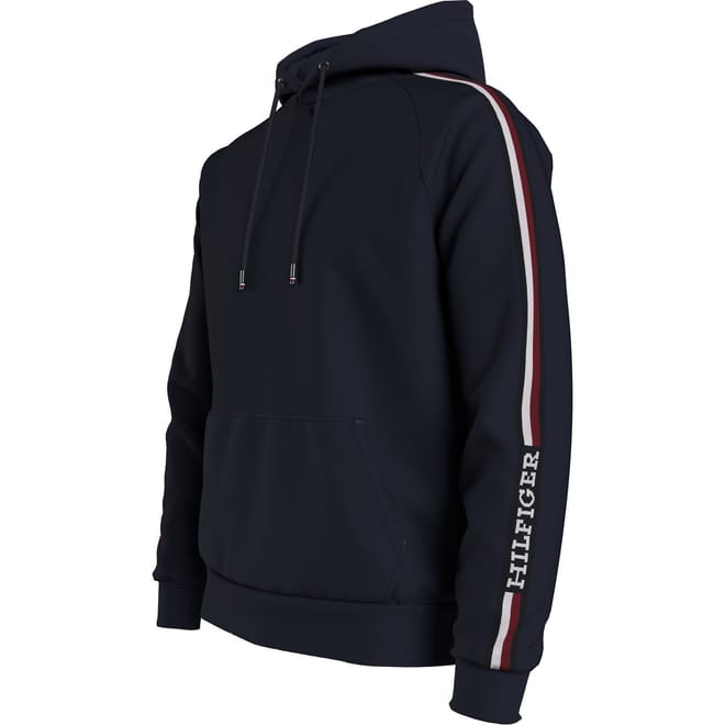 Hooded Stripe Regular Fit Sweatshirt