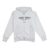 Hooded Relaxed Fit Lettering Jacket