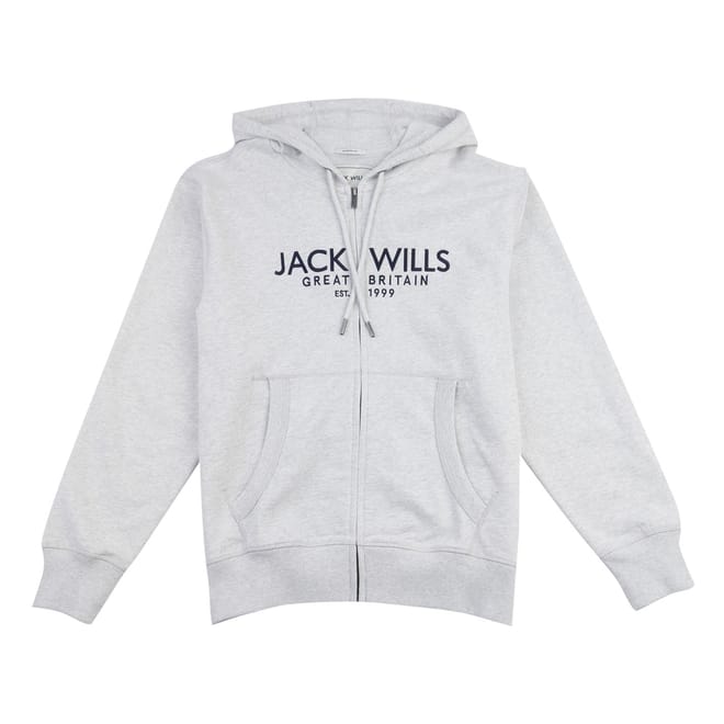 Hooded Relaxed Fit Lettering Jacket