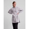 Ls Hooded Knee Length Sweatshirt Dress