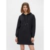 Ls Hooded Mini Sweatshirt Dress