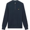 Zip Neck Regular Fit Long Sleeve Sweater