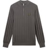 Zip Neck Regular Fit Sweater