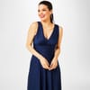 V Maxi Dress