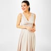 V Maxi Dress