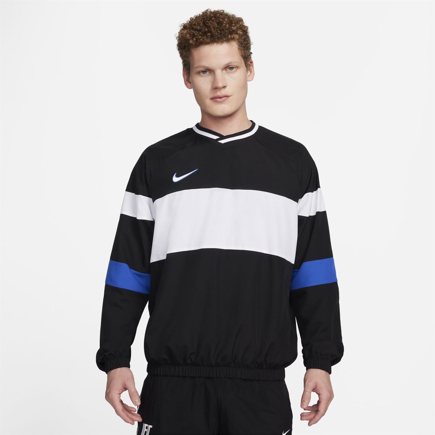 Black Nike Mens Academy Dri Fit Crew Global Football Top Get The Label