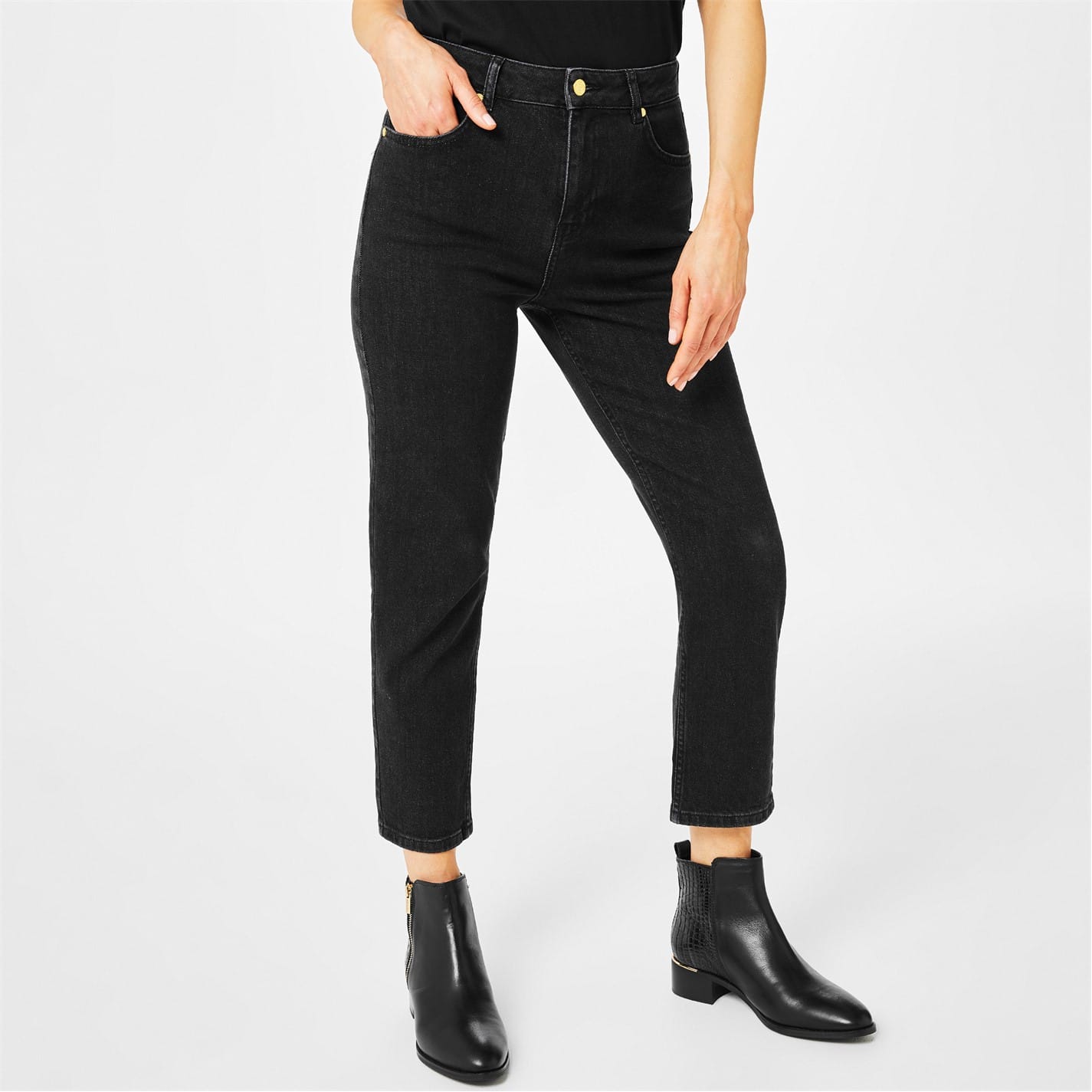 Biba fashion black jeans