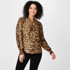 Tie Neck Long Sleeve Regular Fit Blouse