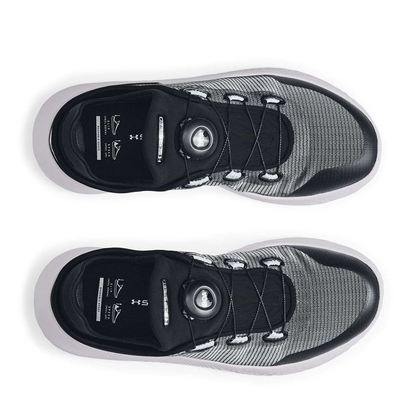 Under Armour Mesh Low Top Slipspeed Sneakers in Black