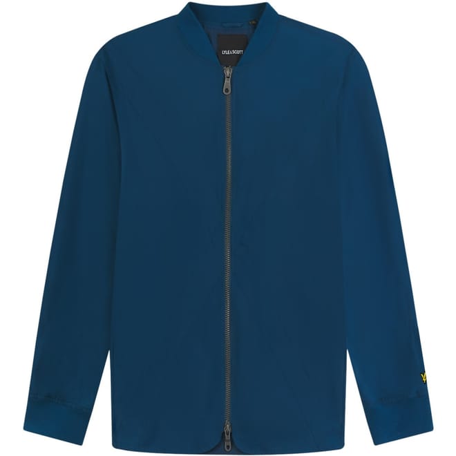 Insignia Short Collared Bomber Jacket