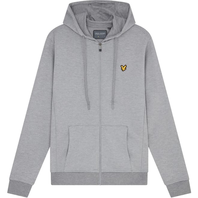 Hooded Full-Zip Fleece Sweatshirt Jacket