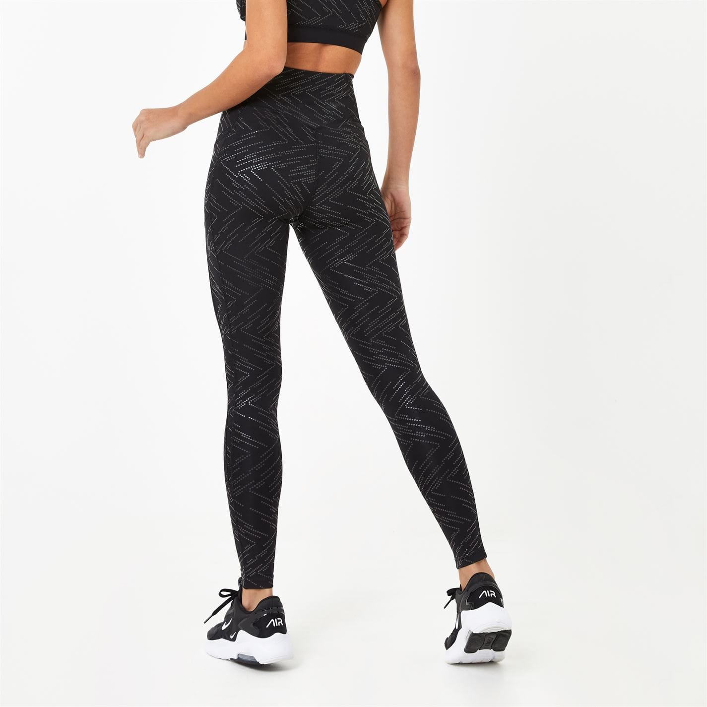 Black USA Pro Core High Rise Leggings Get The Label