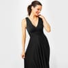 V Maxi Dress
