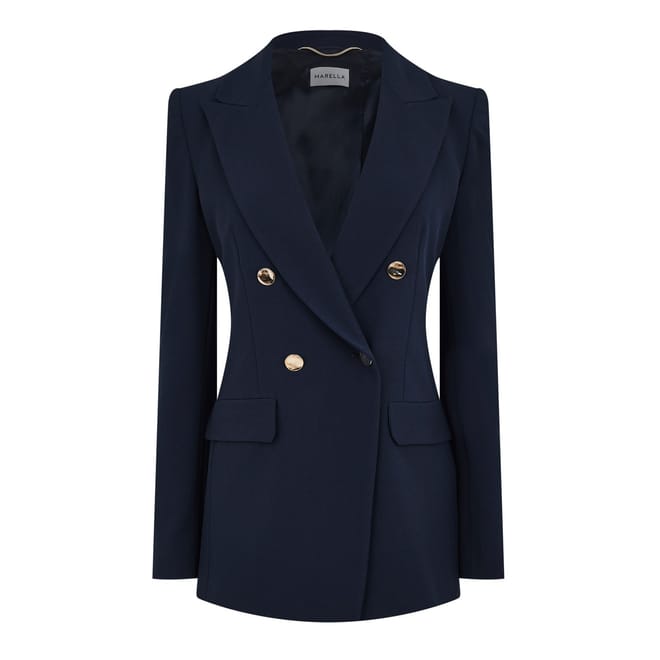 Notched Neck Blazer Regular Fit Jacket