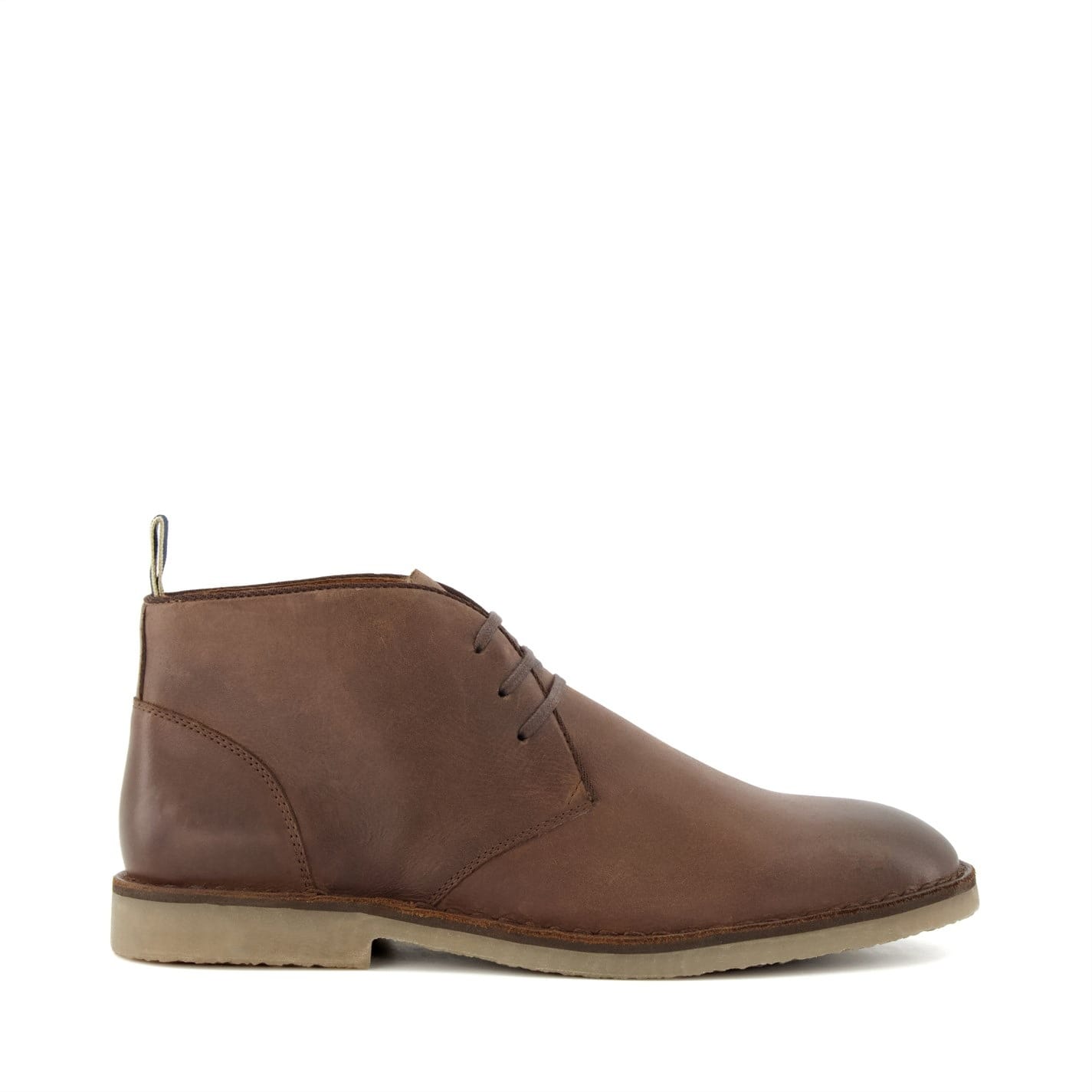 Brown Dune London Desert Boots Get The Label