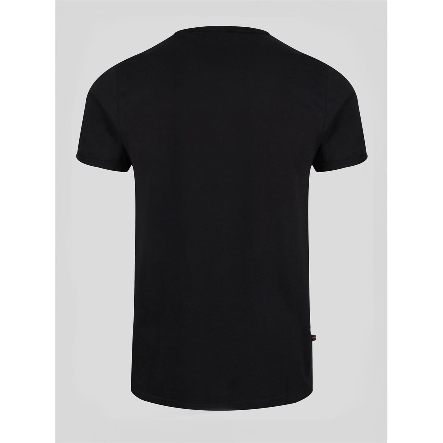 Black Luke Sport Calvia Crew Neck Regular Fit T Shirt Get The Label