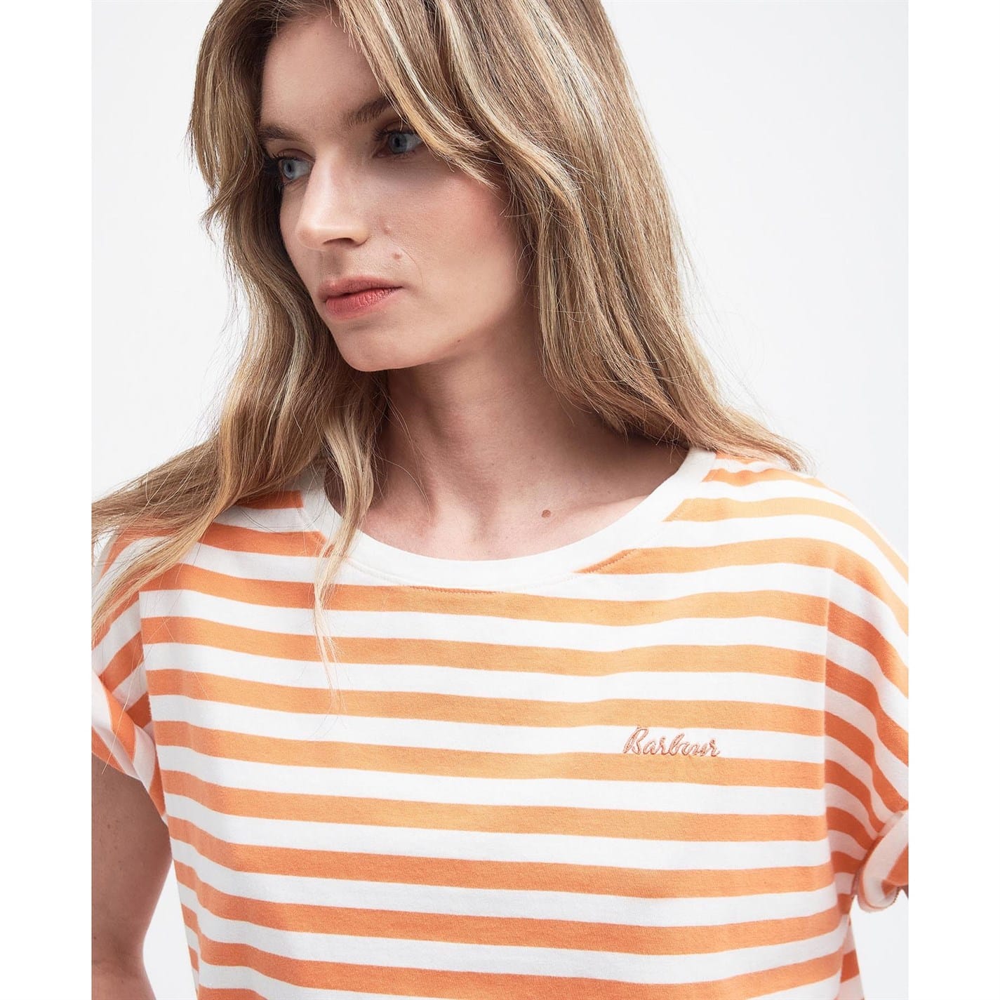 Orange Barbour T Shirt Get The Label