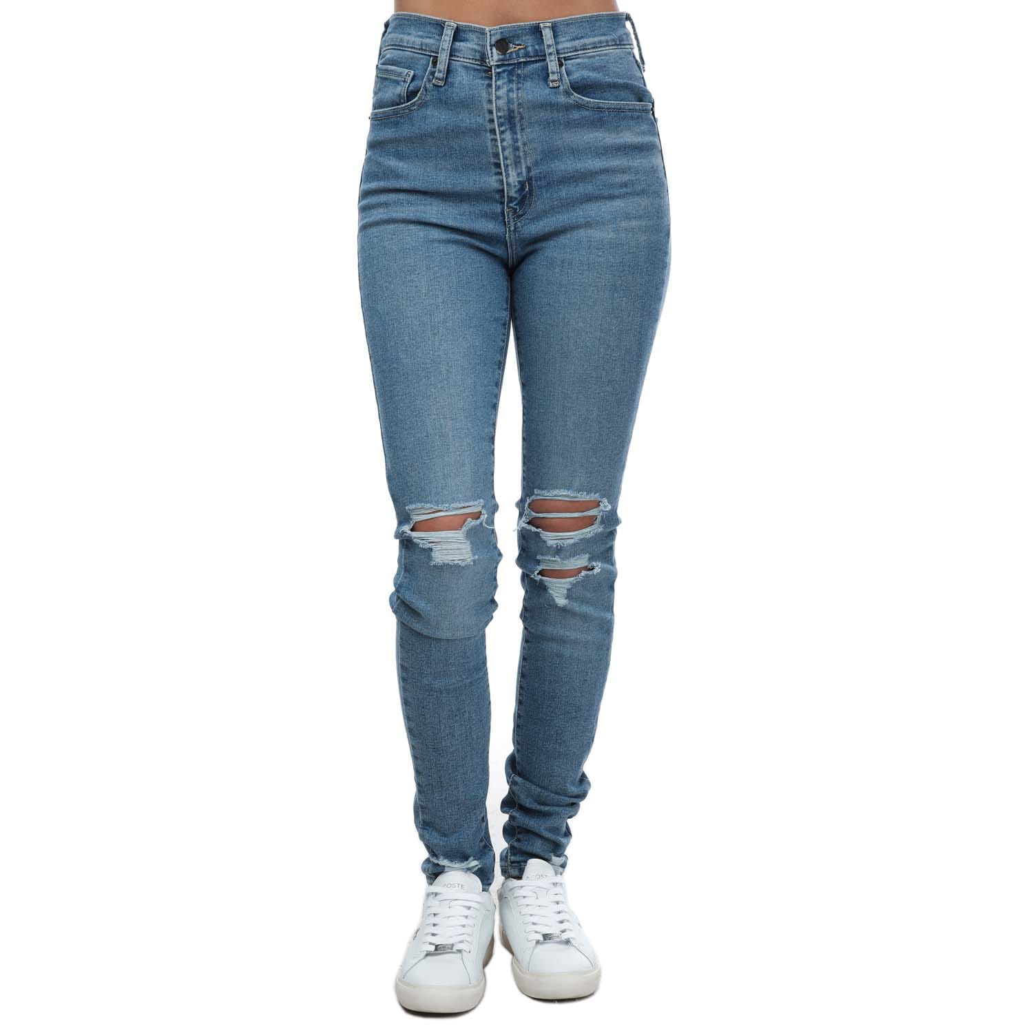 Denim Levis Mile High Super Skinny Jeans Get The Label