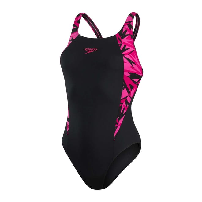 Womens Hyperboom Splice Muscleback Swimsuit