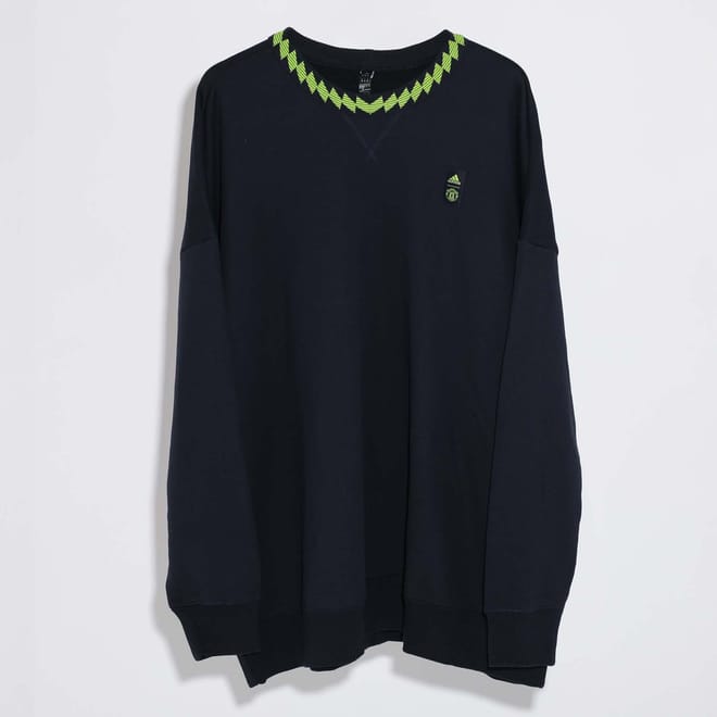 Mens Manchester United Lifestyler Crewneck Sweatshirt