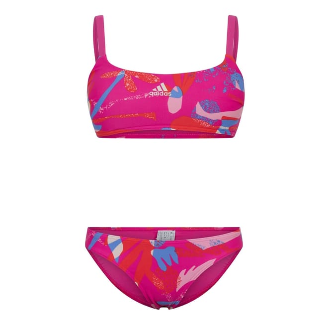 Aop Logo Print Bikini