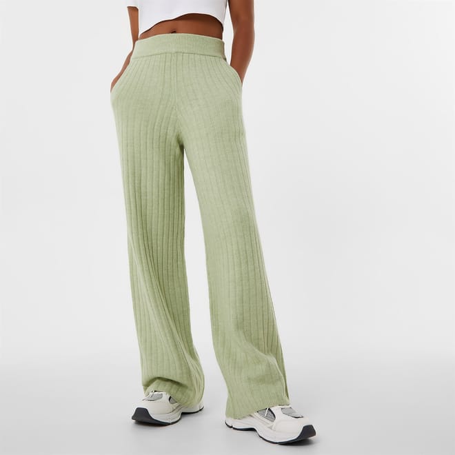 Knit Rib Trouser