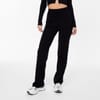Knitted Pin Tuck Trousers